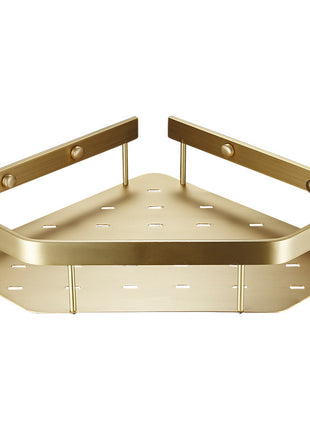 Brass Bathroom Wall Shelf