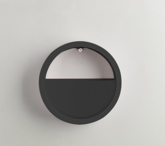 Round Iron Wall Vase Home Living Room Restaurant