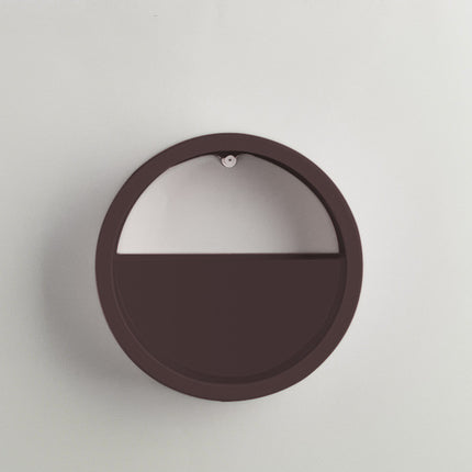 Round Iron Wall Vase - Plant Planters Art Glass Vases