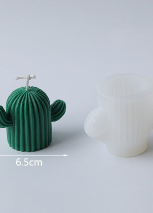 Cactus Silicone Candle Mold