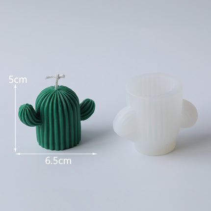 Cactus Silicone Candle Mold