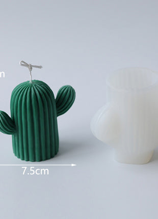 Cactus Silicone Candle Mold