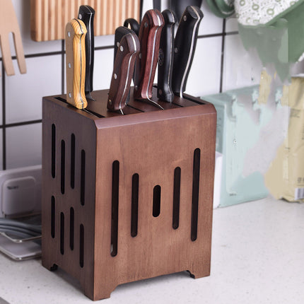 Porta cuchillos ventilado de pared para cocina