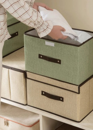 Caja de almacenamiento plegable