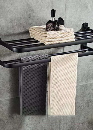 Foldable Aluminum Bathroom Shelf ⭐