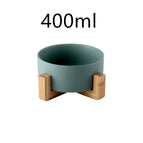Green wooden set / Single bowl / 400ml