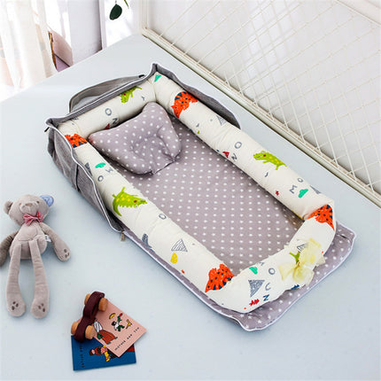 Cama portátil para recién nacidos, biónica, antisobresaltos.
