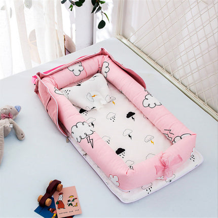 Cama portátil para recién nacidos, biónica, antisobresaltos.