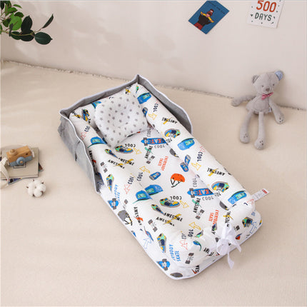 Cama portátil para recién nacidos, biónica, antisobresaltos.