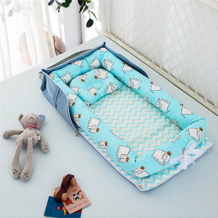 Cama portátil para recién nacidos, biónica, antisobresaltos.