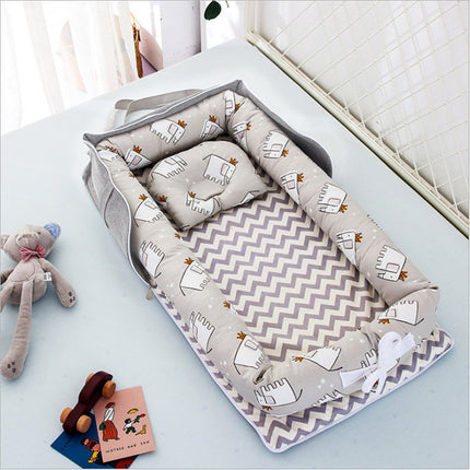 Cama portátil para recién nacidos, biónica, antisobresaltos.