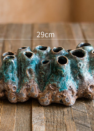 Barnacle Vase Flower Pot Porous