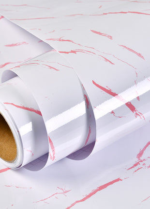 Papel pintado vinilo película decoración de habitaciones muebles renovación autoadhesivo mármol baño cocina