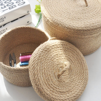 Japanese Linen Storage Basket