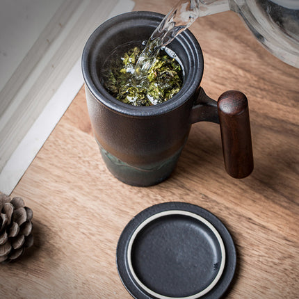 Filter Tea Cup Office Make Tea Cup Home
