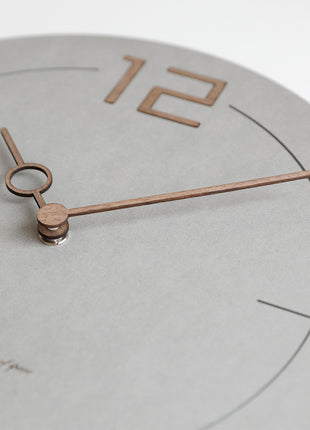Reloj minimalista nórdico, reloj de pared, sala de estar