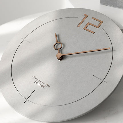 Nordic Minimalist Clock, Wall Clock, Living Room
