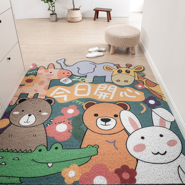 Entrance Door Mats Can Be Cut When Entering The Door