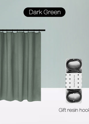 Magnetic Waterproof Shower Curtain