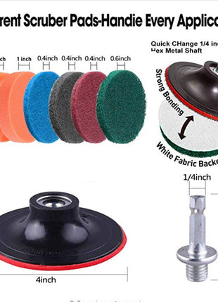 37-Piece Cleaning Brush Set