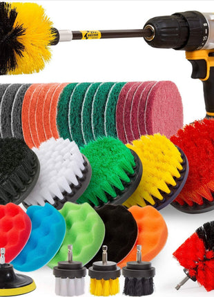 37-Piece Cleaning Brush Set