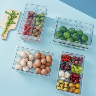 Pull-Out Fridge Storage Drawer
