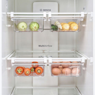 Pull-Out Fridge Storage Drawer