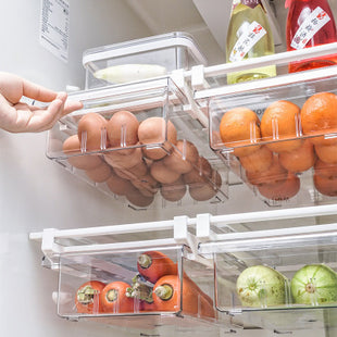 Pull-Out Fridge Storage Drawer