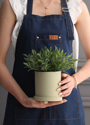 Nordic Industrial Style Colorful Ceramic Flowerpot