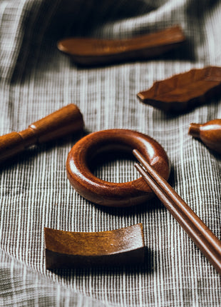 Vajilla con soporte para palillos