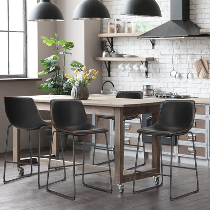 Sillas de comedor para la isla de cocina de la oficina en casa