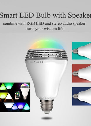 Smart Bluetooth LED Light Bulb Speaker ⭐