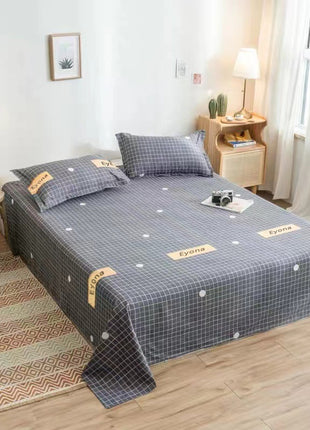 Sábanas de dibujos animados para cama individual y doble, pieza única