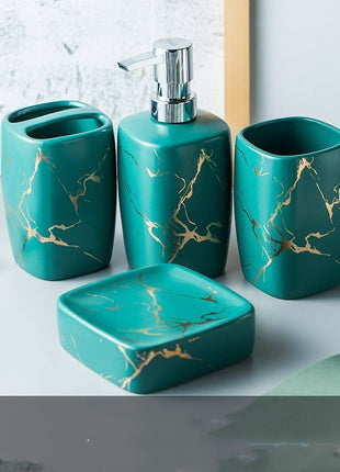 Lavar el baño, regalo, taza de enjuague bucal