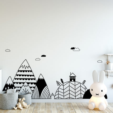 Waistline Children Room Wall Sticker