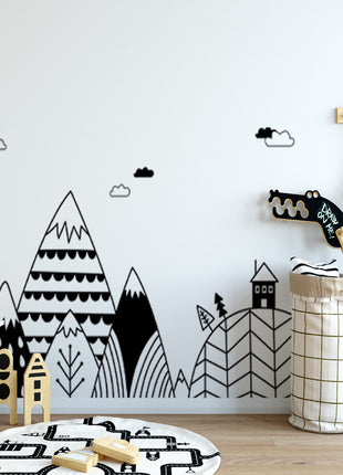 Waistline Children Room Wall Sticker