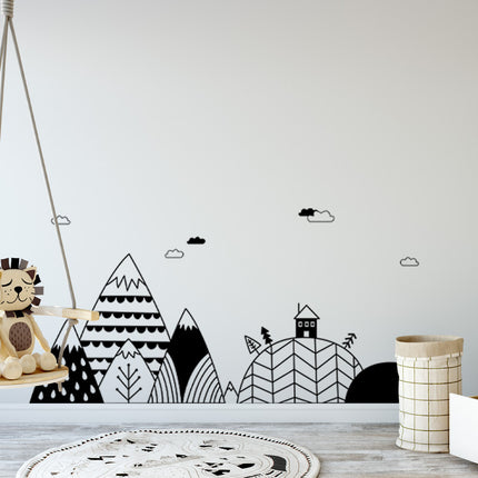 Waistline Children Room Wall Sticker