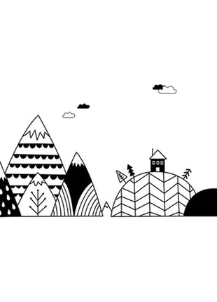Waistline Children Room Wall Sticker