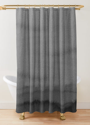 Sage Green Ombre Shower Curtain