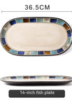 Plato de pescado de 14 pulgadas