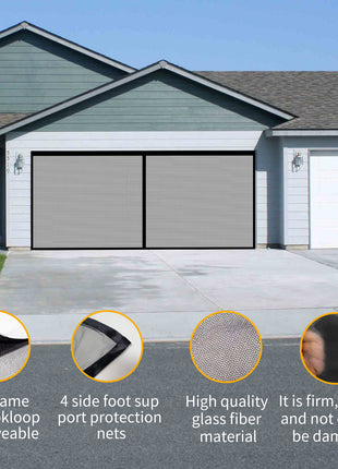 Retractable Garage Door Screen