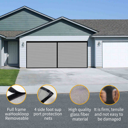 Velcro Seamless Retractable Garage Door Screen