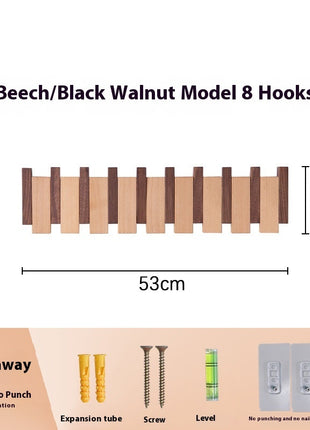 Wall-Mounted Coat Hooks