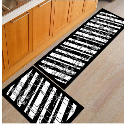 Floor mats, non-slip, oil-proof