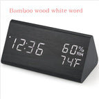 Bamboo wood white word