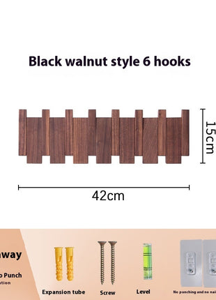 Wall-Mounted Coat Hooks