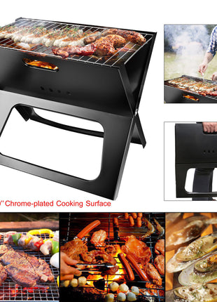 Portable Foldable Charcoal Grill