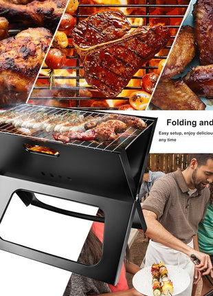 Portable Foldable Charcoal Grill