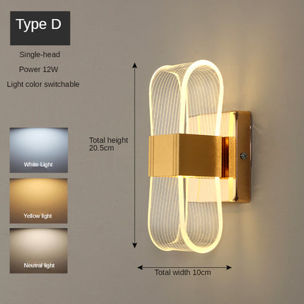 Nordic Gold Wall Lamp