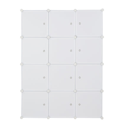 4-layer 12-compartment Rubik's Cube Wardrobe